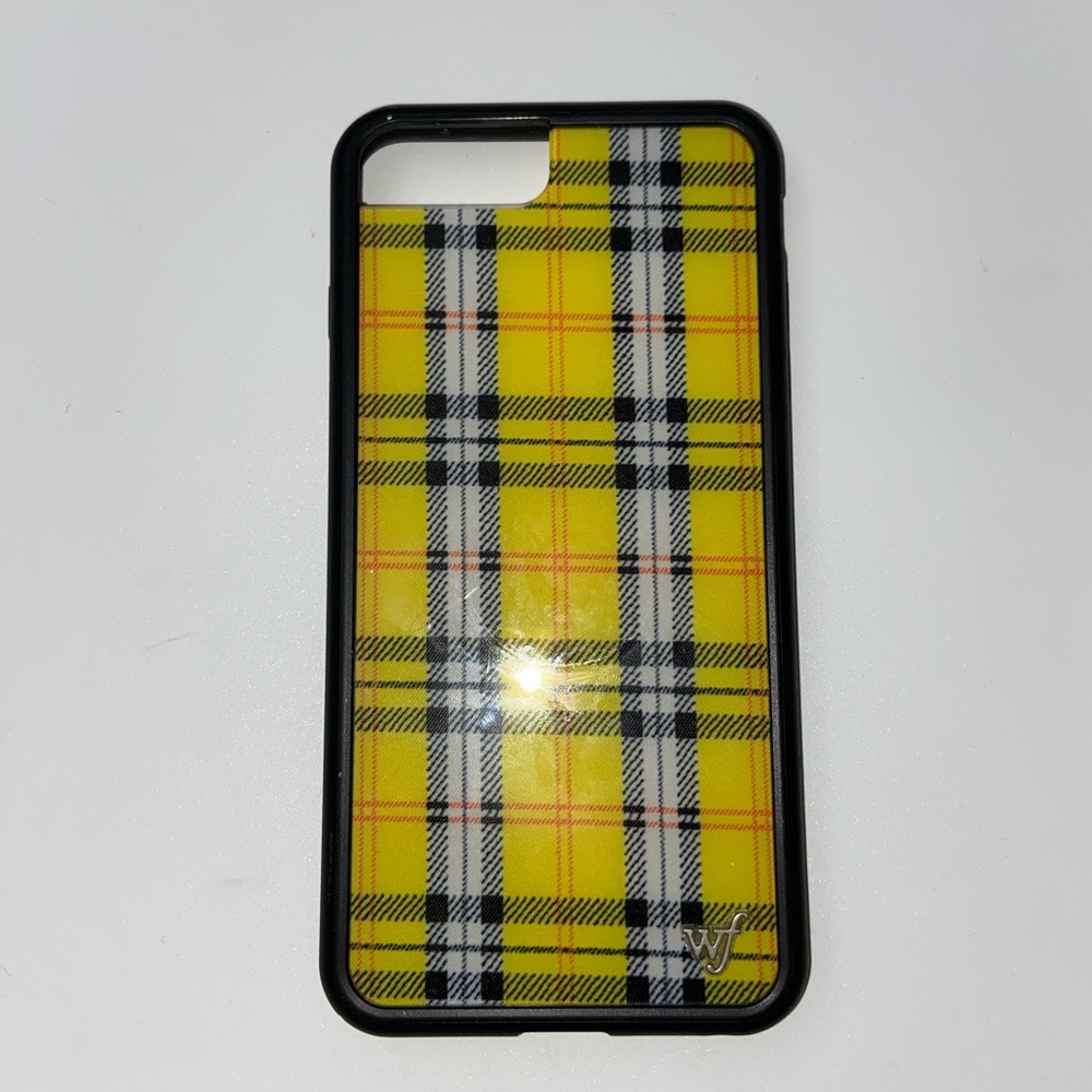 Plaid Wildflower iPhone Case